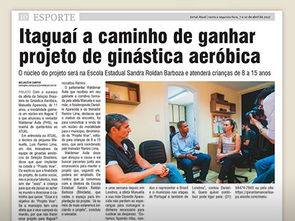Itaguaí vai ganhar projeto de ginástica aeróbica